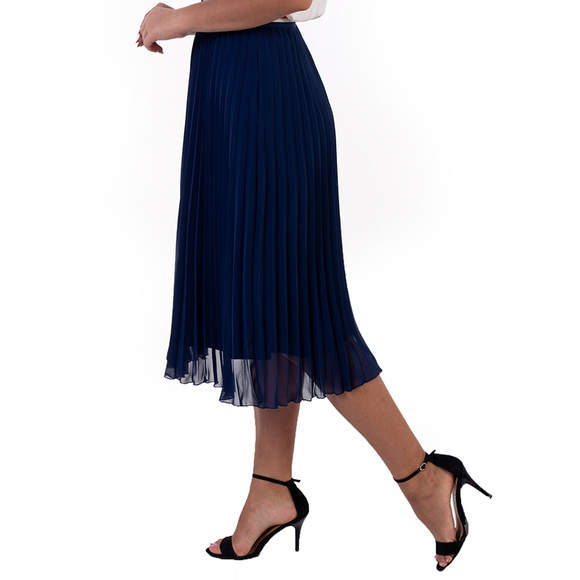 Network Skirt Women Navy - Picture 4 of 5